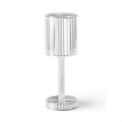 China Amazon Sale Automotive Usb Charging Crystal Table Lamp Modern Living Room Sofas Bedroom Wireless Touch Reading Lights Table Lamp Modern Living for sale