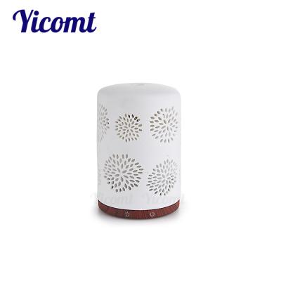 China Sale Portable Mute Aroma Ceramic Mini Essential Oil Diffuser Ceramic Humidifier 7 Colors China Home Appliance China Best for sale