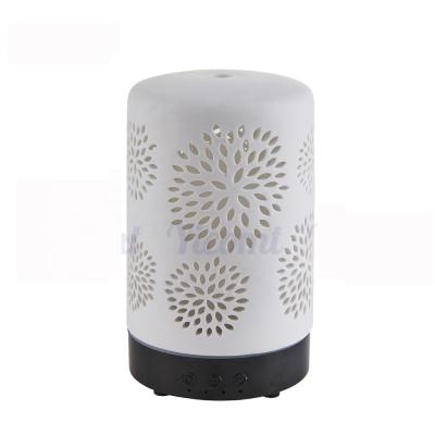 China Hotel Hotest Electric Aroma Diffuser Fragrance with Ceramic Zhongshan Ultrasonic Nebulizer Perfume Oil China Natural Case for sale