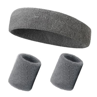 China Home\Gym\Soft Wristband Custom Terry Cloth Exercise Sweatband Knitted Sweat Athletic Cotton Logo Embroidery Cheap Bulk Recycle Sports Performance for sale