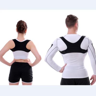 China Neoprene Back Braces Shoulder Back Support Body Back Brace Belt Belt Adjustable Resting Brace Posture Corrector for sale