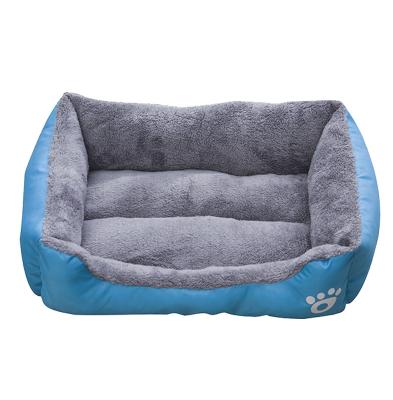 China Sustainable Pet Bedding For Dogs Cotton Winter Sustainable Dog Bed Warm Pet's Nest Small Medium Large Cotton Dog Bed for sale