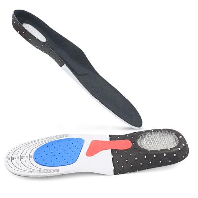 China Opp bags sports silicone gel insoles arch support orthopedic plantar fascists running insole for shoes for sale