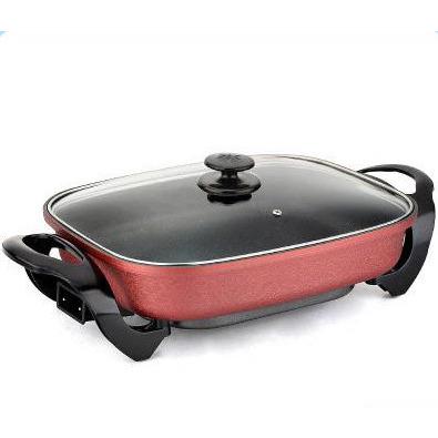 China Household Rectangular Die-Cast Aluminum Electric Stove and Hot Pot for sale