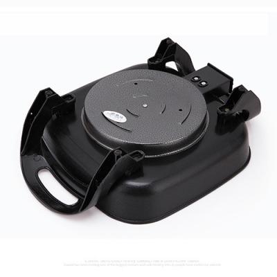 China Outdoor Aluminum Die Casting Square Electric Frying Pizza Casserole And Pan 30cm for sale