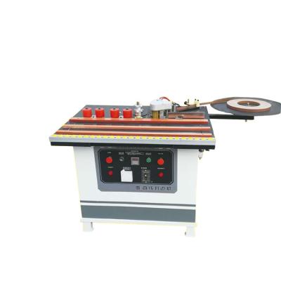 China Construction worksÂ   Mini Straight And Curve Woodworking Manual Edge Bander PVC Machines for sale