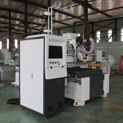 China Long Service Life ATC Wood Door Making Machine 9kw Spinning CNC Router for sale