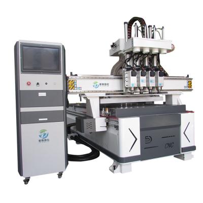 China Long Lifespan 1325 CNC Four Process Wood Router Machines for sale