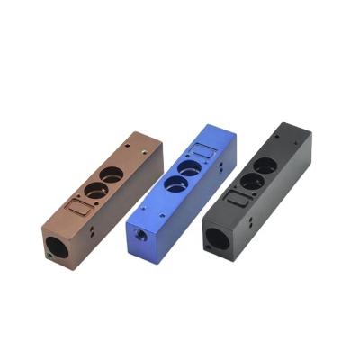 China Aluminum Alloy Customized Anodized Aluminum Block Hydraulic Various CNC Turn Turning Parts Machining Services for sale