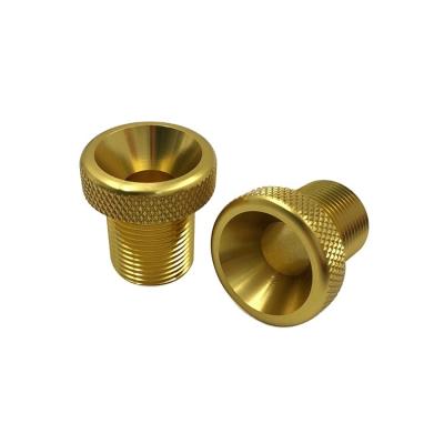 China Shenzhen CNC Machining Aluminum Metal Brass Aluminum Customized Knobs for sale