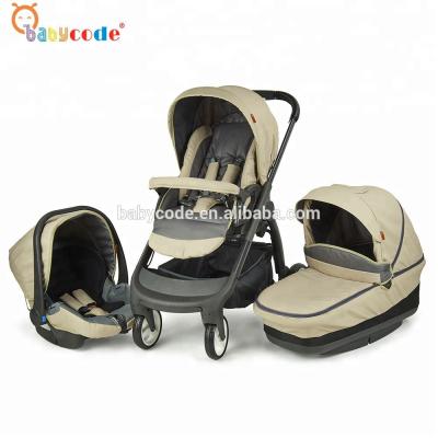 China Wholesale Carry Baby 3 in 1 luxury baby carrier stroller with carseat for sale