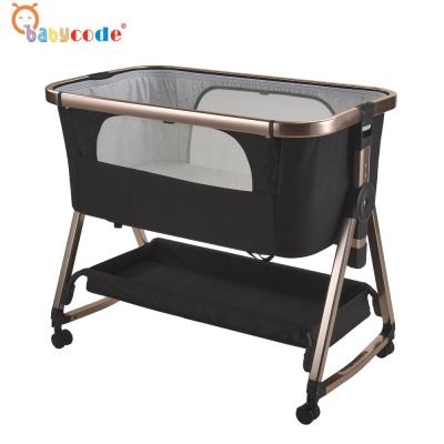 China 2021 Modern Portable Crib Sleepers Wooden Baby Crib Arrangement Baby Crib Bedding Crib Sleepers Wooden /Cradle/ Code Baby Cribs 2021 for sale