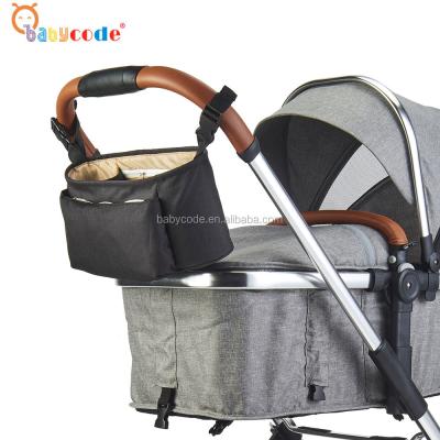 China Fashion multifunctional outdoor lightweight polyester goal stroller smart diaper bag for sale