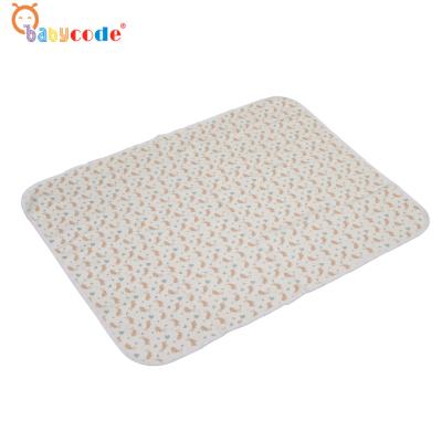 China PORTABLE Infant Waterproof Cotton Pad Baby Washable Reusable Diaper Changing Pad Changing Pad for sale