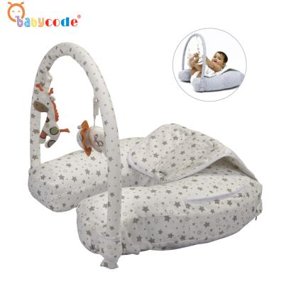 China PORTABLE Multifunctional 100% Cotton 3 in 1 Baby Play Care Pillow for sale