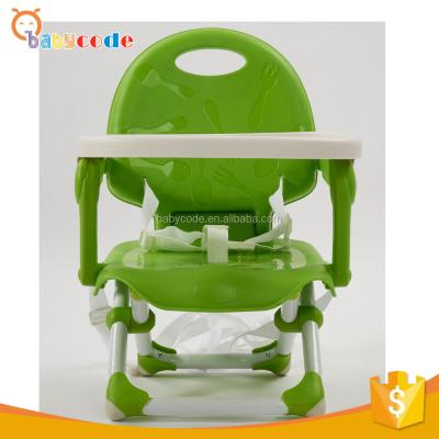 China Factory Wholesale Foldable PP Baby Folding Booster Seat Plastic Chair for sale