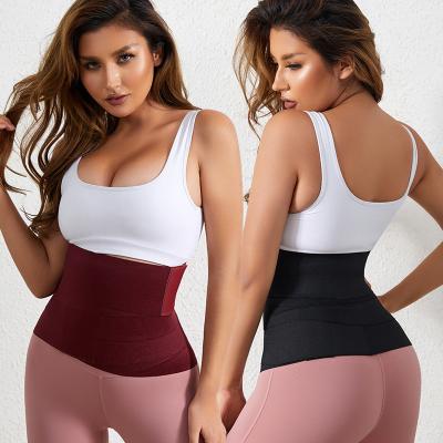 China Shapewear Skinny Waist Cincher Breathable Elastic Wrap Slim Abdominal Belt Tummy Control Waist Shapers Tummy Control Trainer for sale