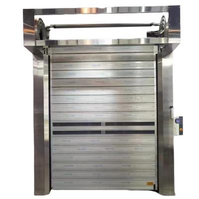 China Factory Supplier Modern Automatic Commercial Fast Speed ​​Outdoor Aluminum Garage Spiral Door for sale