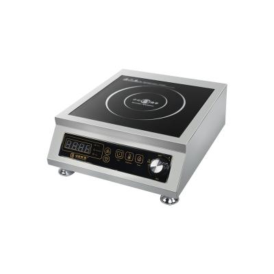 China 220V Outdoor Commercial Induction Cooker 3500W~5000W With Knob Control for sale