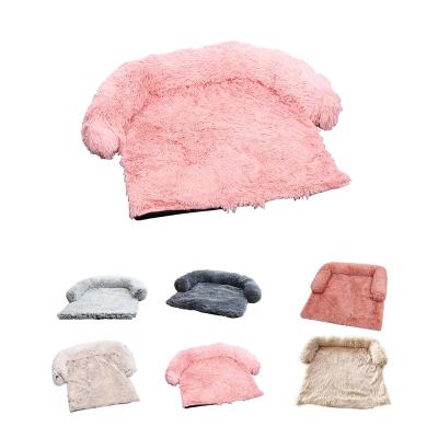 China New Winter Pet Washable Warm Protective Bed Mat Couches Car Floor Furniture Large Dogs Stocked Sofa Bed for sale