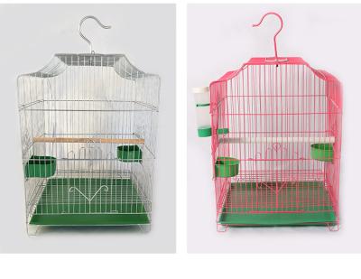 China Wholesale Breathable Bird Cage Feeding Metal Breathable Large Bird Breeding Cage for sale