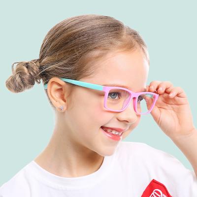 China 2019 Anti-glare Blue Light Optical Sight Boy Girl Kids Glasses Filter Kids Anti-bruise Glasses Anti Blocking Clear Glasses UV400 3-13 2019 for sale