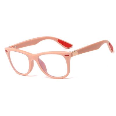 China anti-bruise glasses 2020 new cute Anti-bruise leopard printing children's glasses for boys and girls fashion student glasses ultra-light frame LF107 for sale