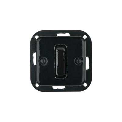 China Durable Retro Control Light 1 Strip 2 Way Switch Square Core For Recessed Button Switch for sale