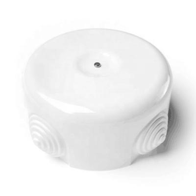 China Indoor and outdoor decorative ceramic junction box for retro rotary switch, china electrical distribution box for sale