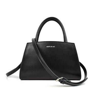 China Classic high quality ladies handbags women bags classic high quality ladies handbags women bags smooth PU cross body bag strap handbags for ladies for sale