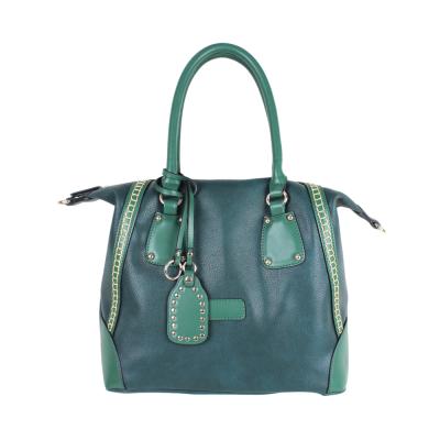 China Lady Factory Directly Buy Vintage Style Handbag PU Tote Bag OEM Tote Bag For Women Ladies Sling Bag for sale