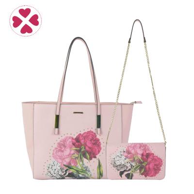 China Lady Lower Price Model Printing Customized Lady Handbag From China Factory for sale