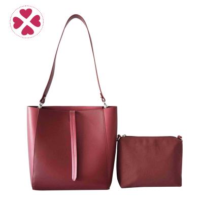 China Fashion 2018 Luxury Ladies Handbags 2 Piece Tote Set Ladies Sets Purses Handbags Women for sale