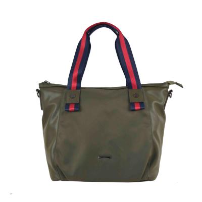 China Lady Popularity Casual Style Folding Tote Bag Female Nylon Personalized Tote Bag for sale