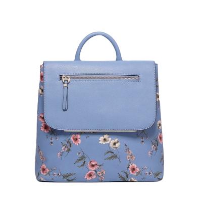 China Digital Printing Flowers Backpack 2020 Korean Casual Girls Shoulder Backpack School For Female Students for sale