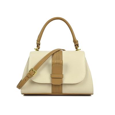 China Fashion Lady 2022 New Designer Simple Tote Bag Eco Friendly With Nude Color Strap Trim Small Tote Handbags For Women for sale