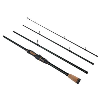 China XINATR01 Carbon Factory Sale Travel Rod 4 Sections Travel Spinning Rod Sea Fishing Rod for sale