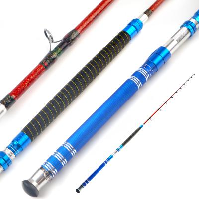 China Handmade Fishing Rod XINAGR03 Heavy Duty Swivel Tip Deep Sea Fishing Rod Seawater Boat Trolling Fishing Rod for sale