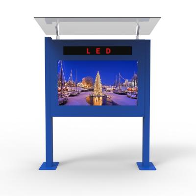 China Factory Price Waterproof Digital Signage Outdoor Display 65 Inch Landscape LCD Monitor Outdoor Advertising LCD Display CWD-ODFS065 for sale