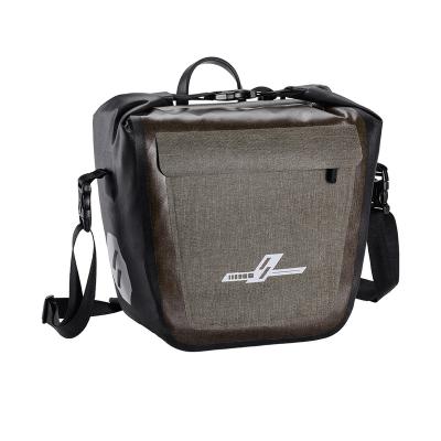 China Water Proof Pannier Motorcycle Rainproof Bicycle Shelf Bag 19L TPU Saddle Bike Pannier Bag From ASRQGOAL Manufacturer for sale