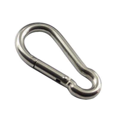 China Heavy Industry Safety 304 Stainless Steel Carabiner Cheap Hook Snap for sale