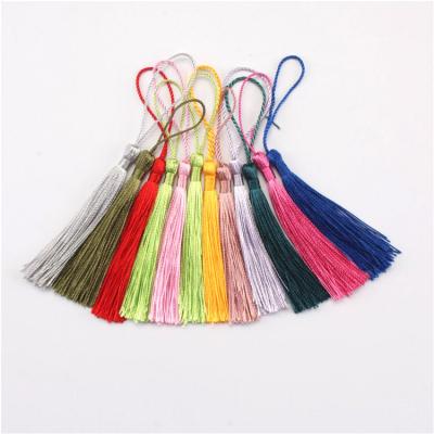 China Wholesale High Quality Decorative Ornament Tassel For Decoration Silk Tassel For Jewelry Tassel Fringe for sale