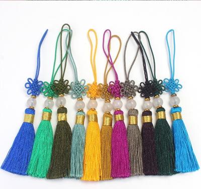 China Handmade Chinese style Chinese knot tassel for decoration tassel for curtain tassel for bookmark for invitation for sale