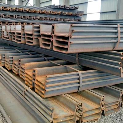 China China Building Construction Factory Cold Formed And Hot Rolled Sheet Pile Rolled Steel Sheet U Type Pile for sale