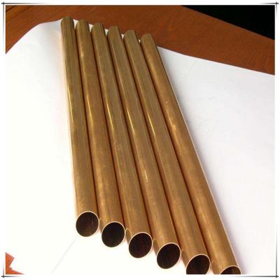 China Water Tube Cobre Manufacturers OEM Thin Walled Brass Tube Copper Brass Pipe for sale