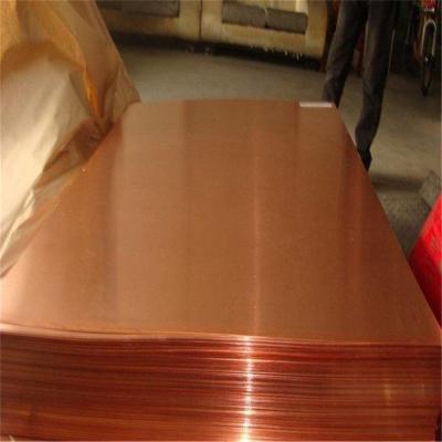 China Construction Decoration Industry Copper Sheet 5mm 2mm for sale