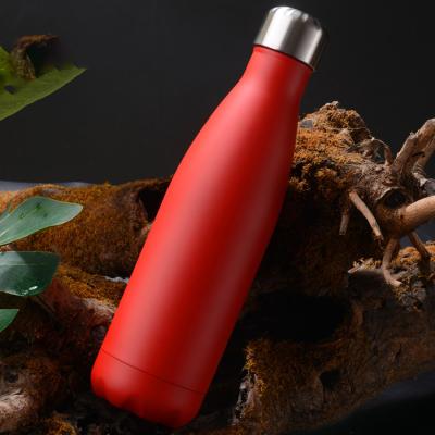 China 350ml 500ml 750ml White Thermos Stainless Steel Double Wall PORTABLE Water Bottle for sale