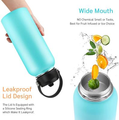 China Sustainable Hot Selling Hydro Power Stainless Steel Powder Coat Insulated Water Bottle for sale