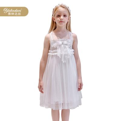 China 2021 New Design Pretty Princess Style Regular Korean Girl's Floral Dress Children's Clothing Regular Wholesale Dress for sale