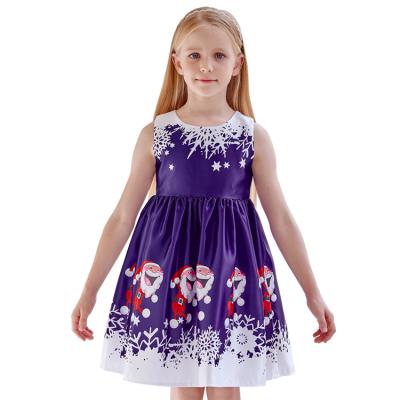 China Anti-Static Online Girls Party Outfit Kids Dress Christmas Dress for sale